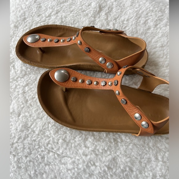 Isabel Marant Enavy Embellished Flat Sandals - Picture 2 of 8